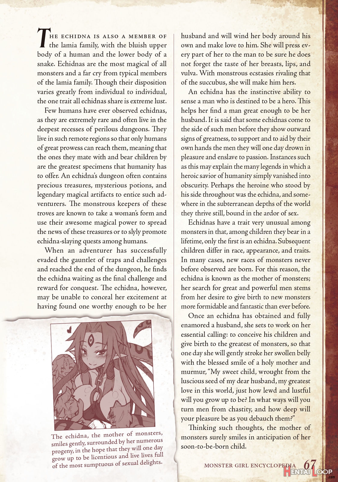 Monster Girl Encyclopedia Vol. 1 page 68