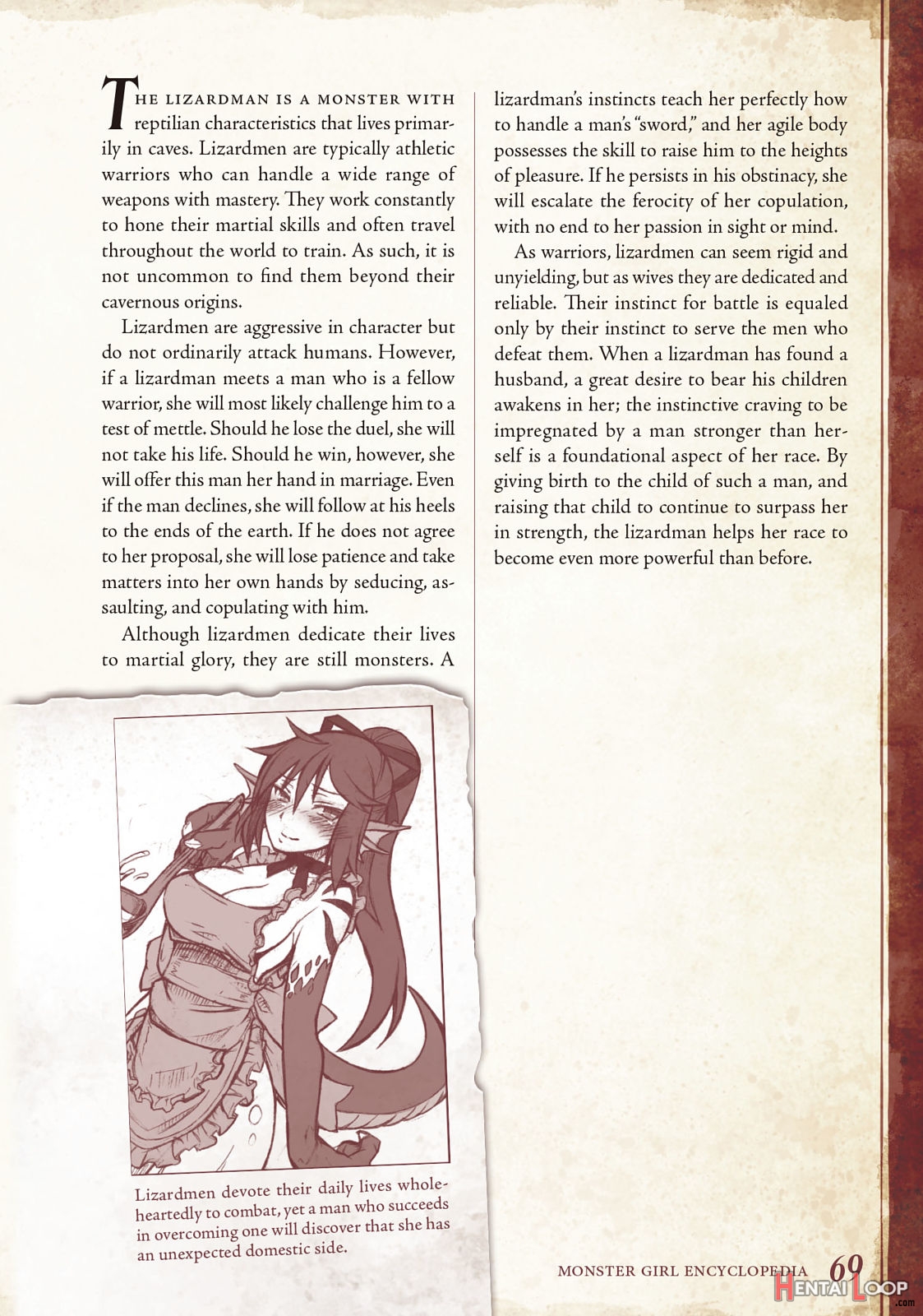 Monster Girl Encyclopedia Vol. 1 page 70