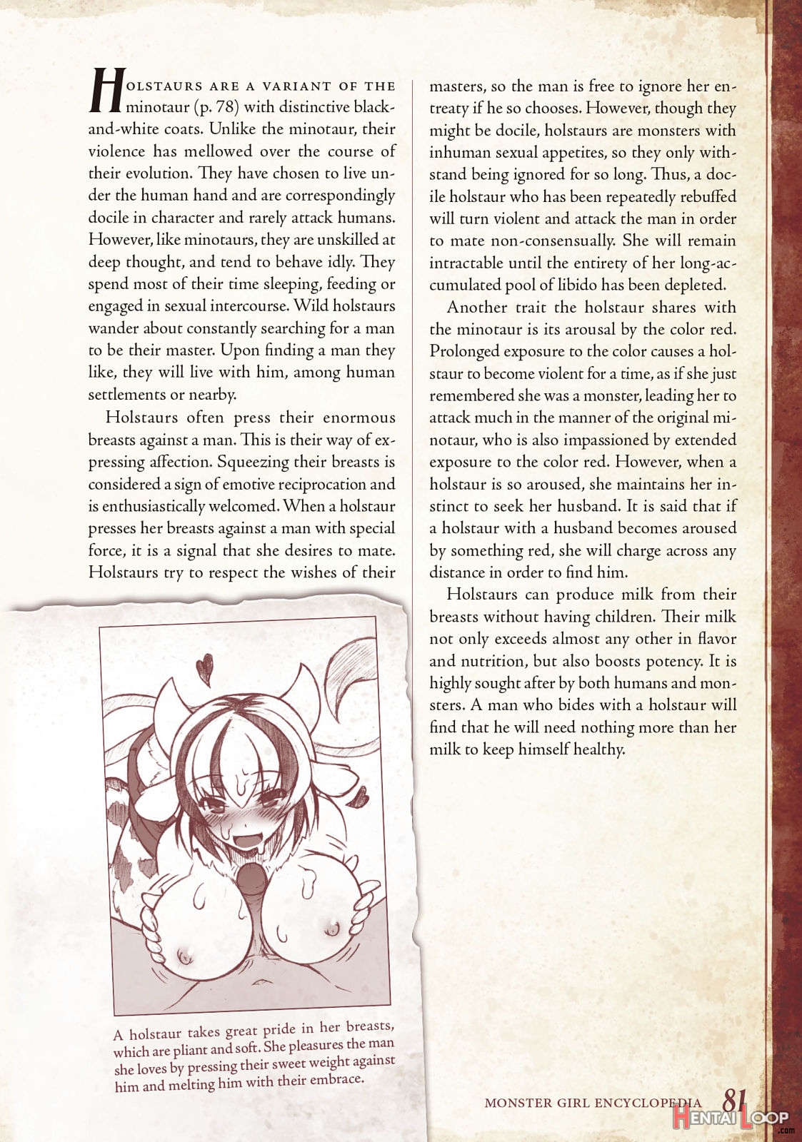 Monster Girl Encyclopedia Vol. 1 page 82
