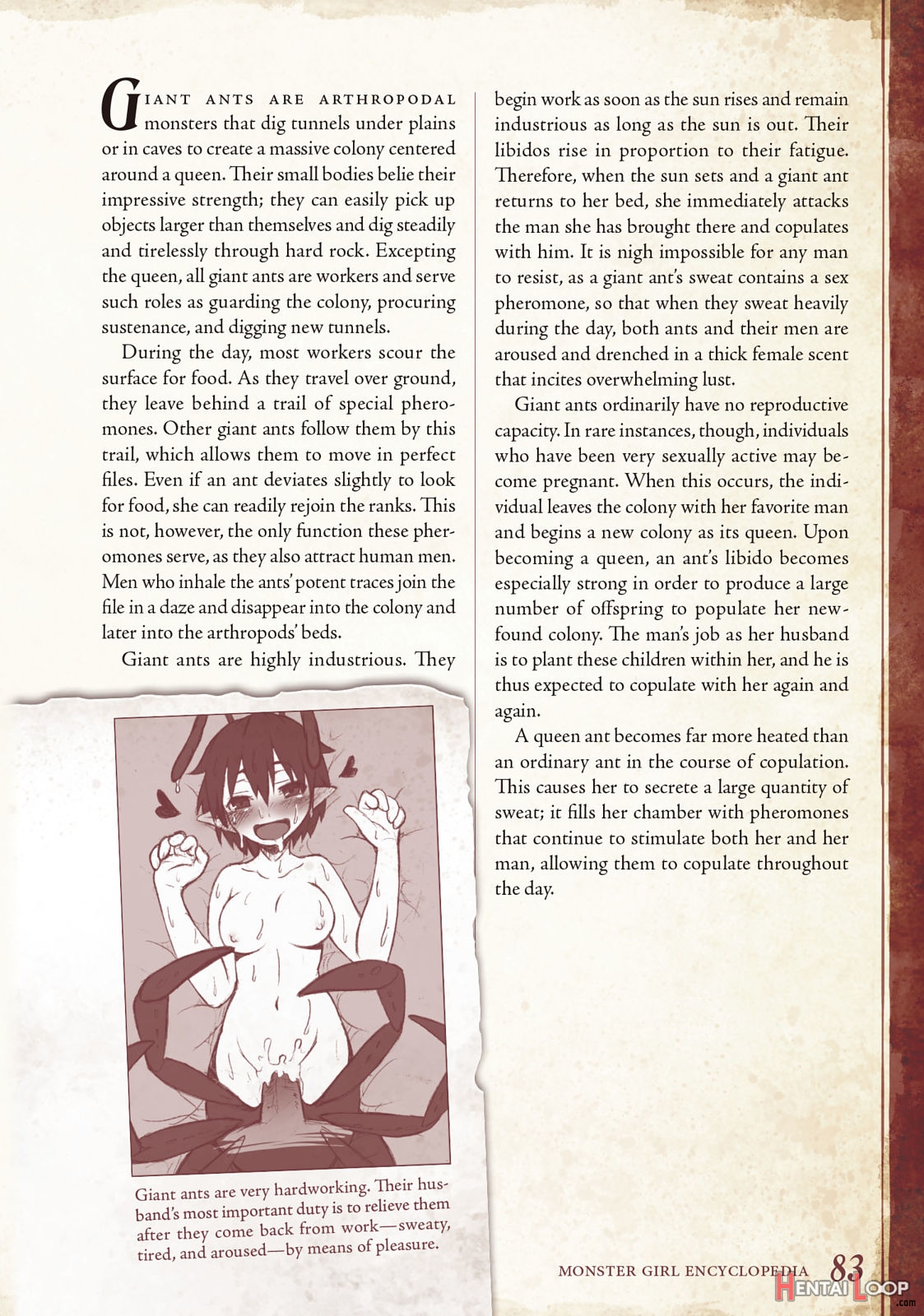 Monster Girl Encyclopedia Vol. 1 page 84