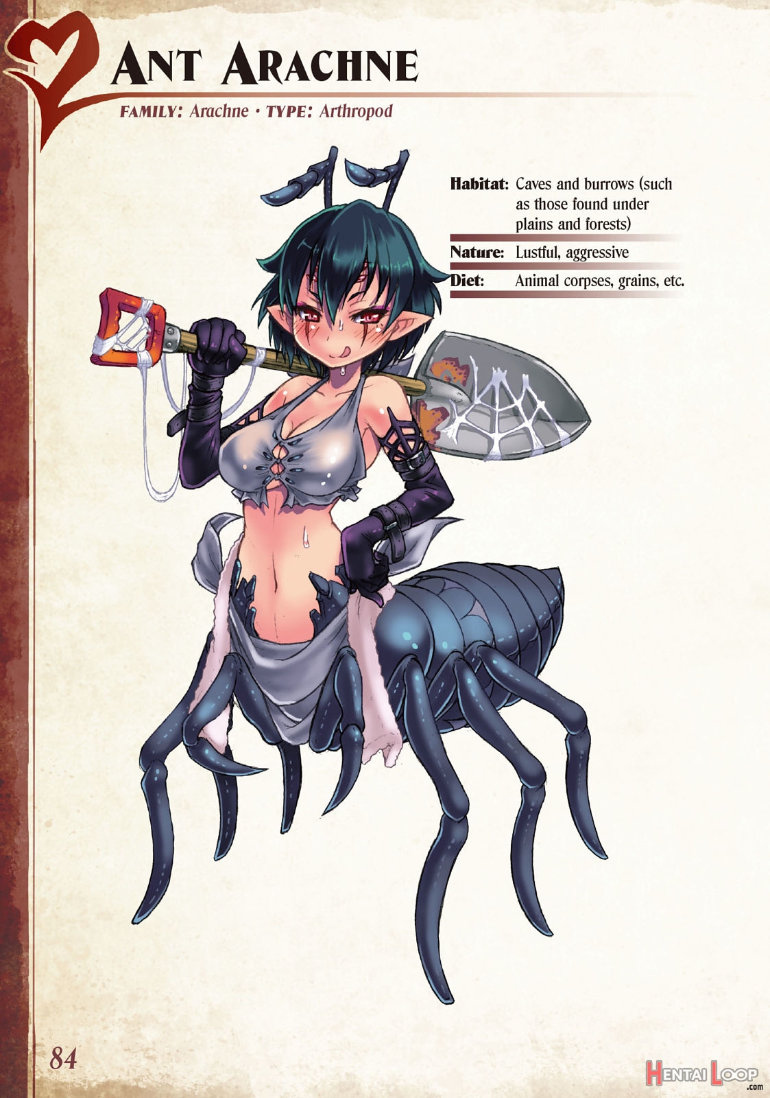 Monster Girl Encyclopedia Vol. 1 page 85