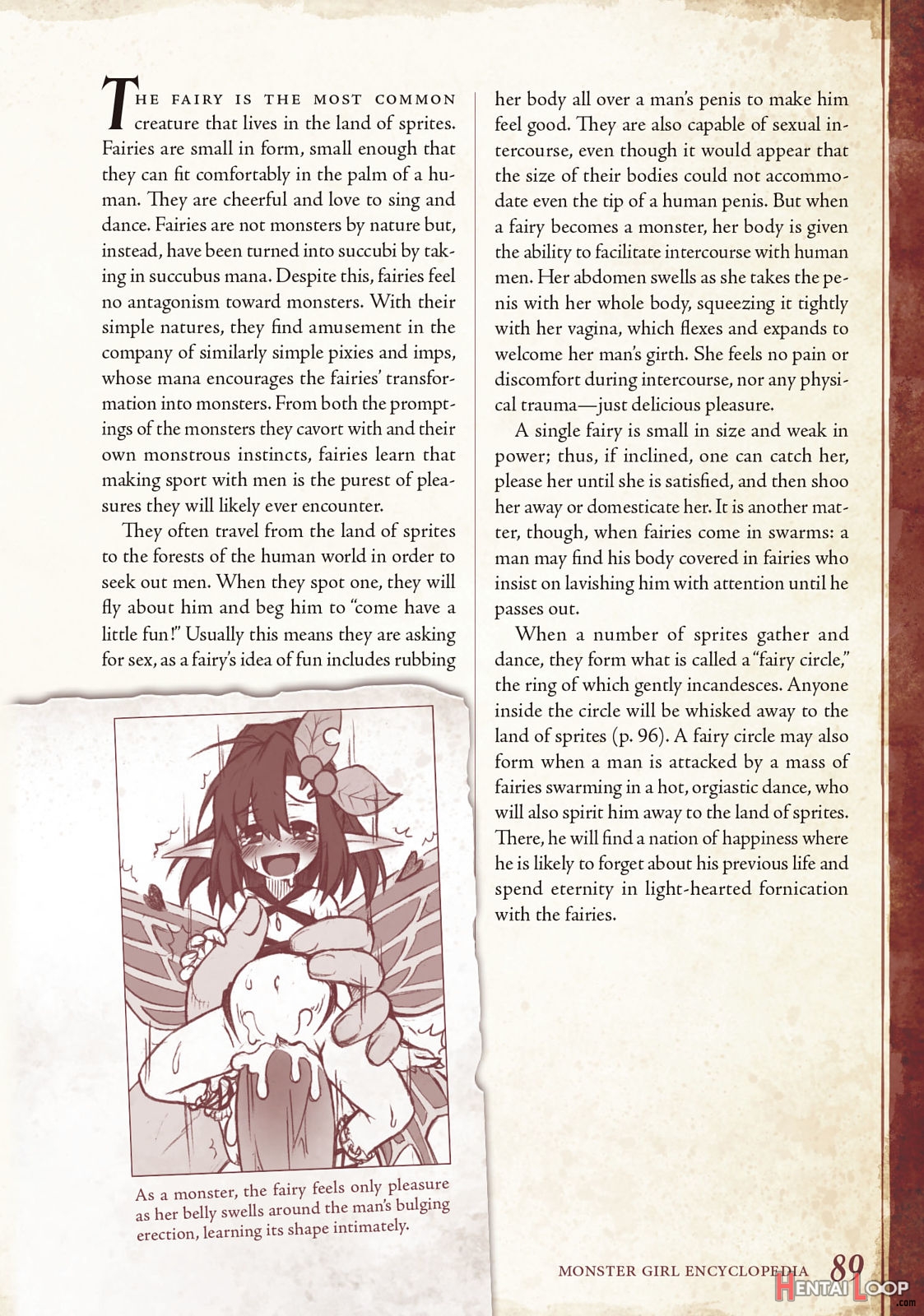 Monster Girl Encyclopedia Vol. 1 page 90