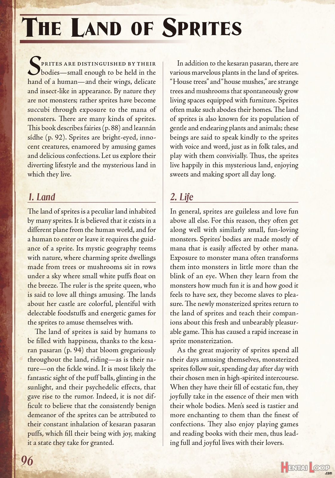 Monster Girl Encyclopedia Vol. 1 page 97