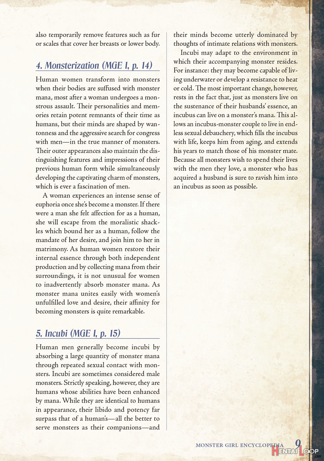 Monster Girl Encyclopedia Vol. 2 page 10