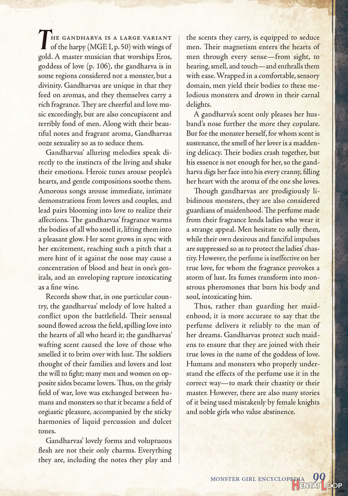 Monster Girl Encyclopedia Vol. 2 page 100