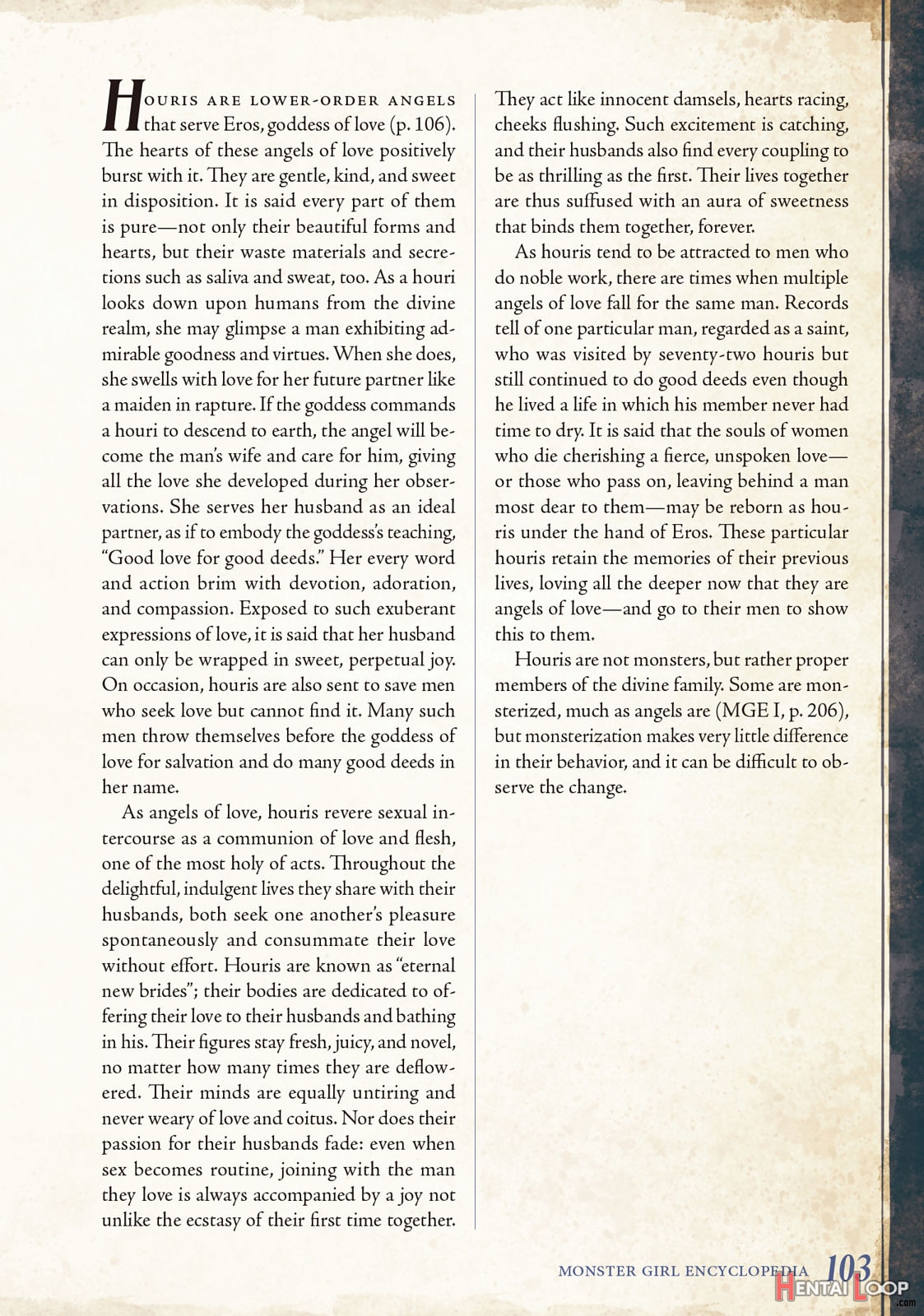 Monster Girl Encyclopedia Vol. 2 page 104