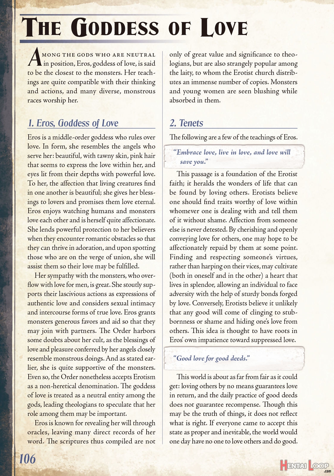 Monster Girl Encyclopedia Vol. 2 page 107