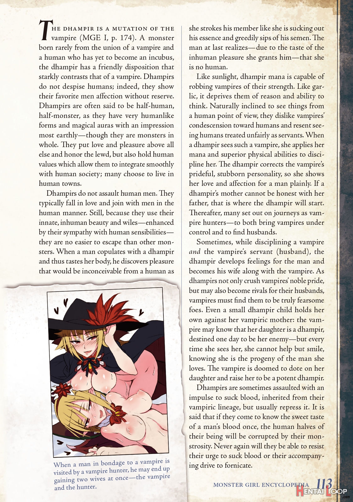 Monster Girl Encyclopedia Vol. 2 page 114