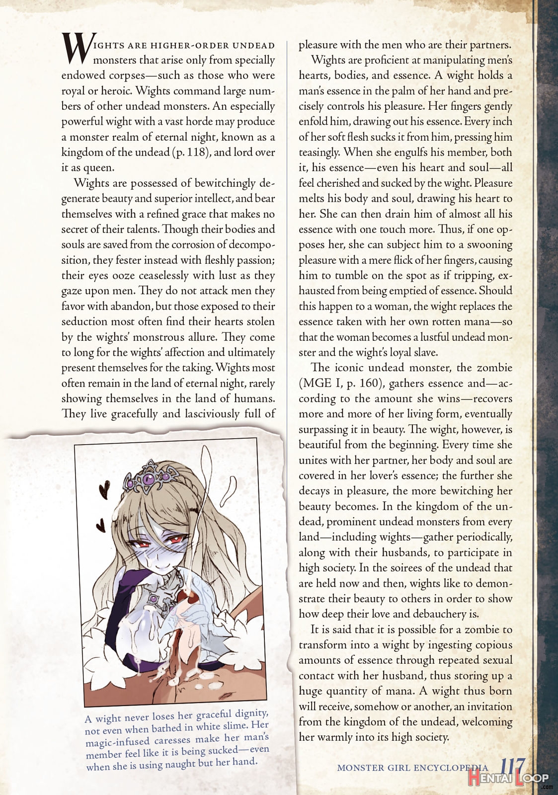 Monster Girl Encyclopedia Vol. 2 page 118