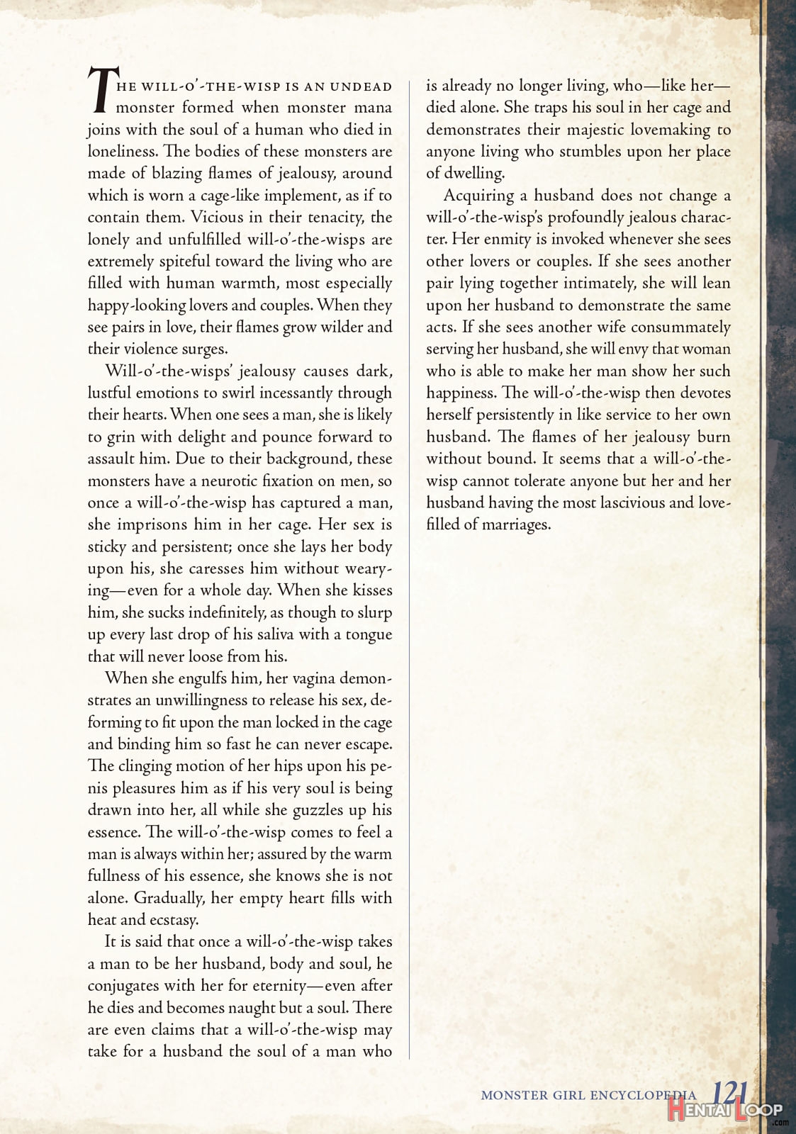 Monster Girl Encyclopedia Vol. 2 page 122