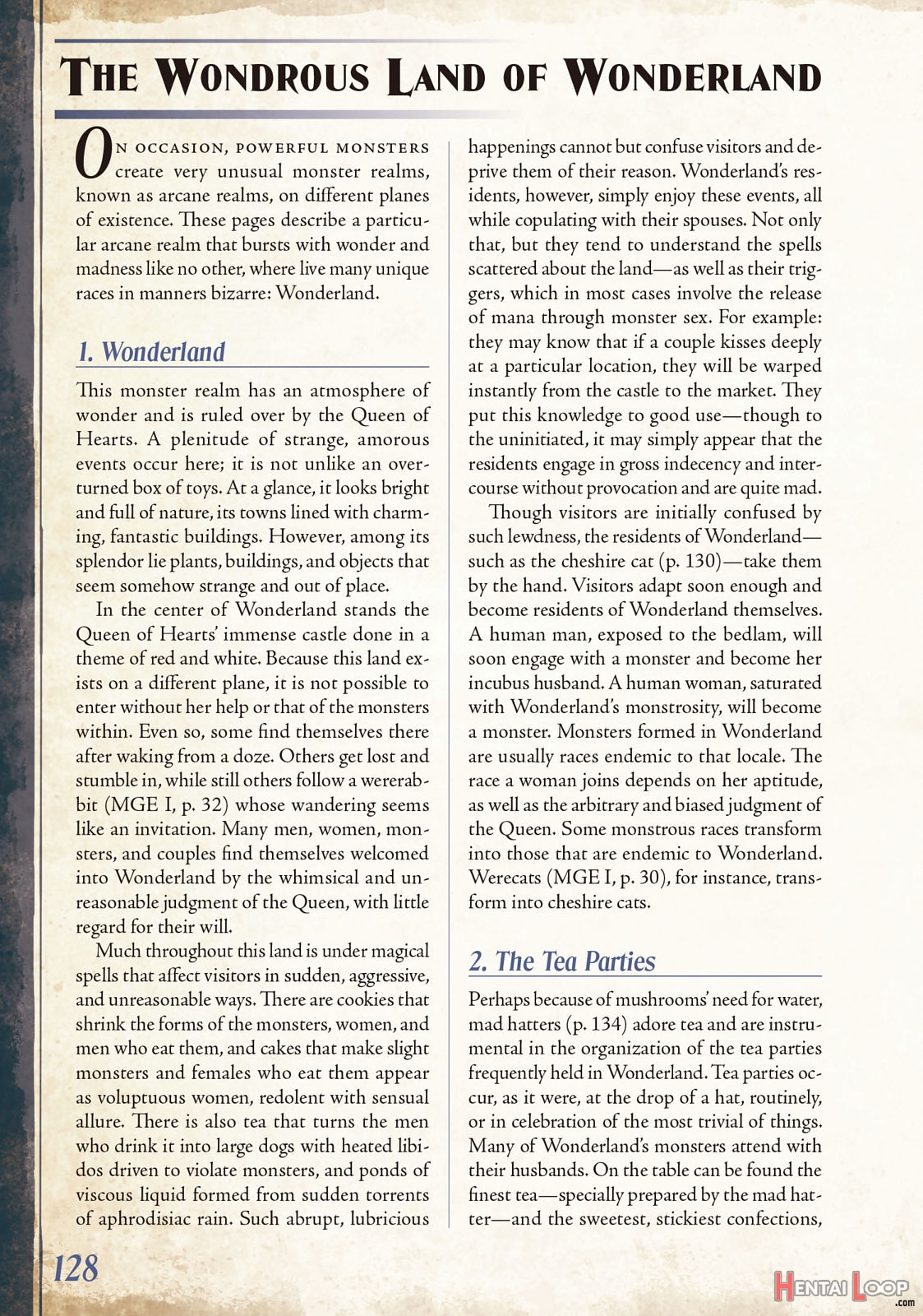 Monster Girl Encyclopedia Vol. 2 page 129