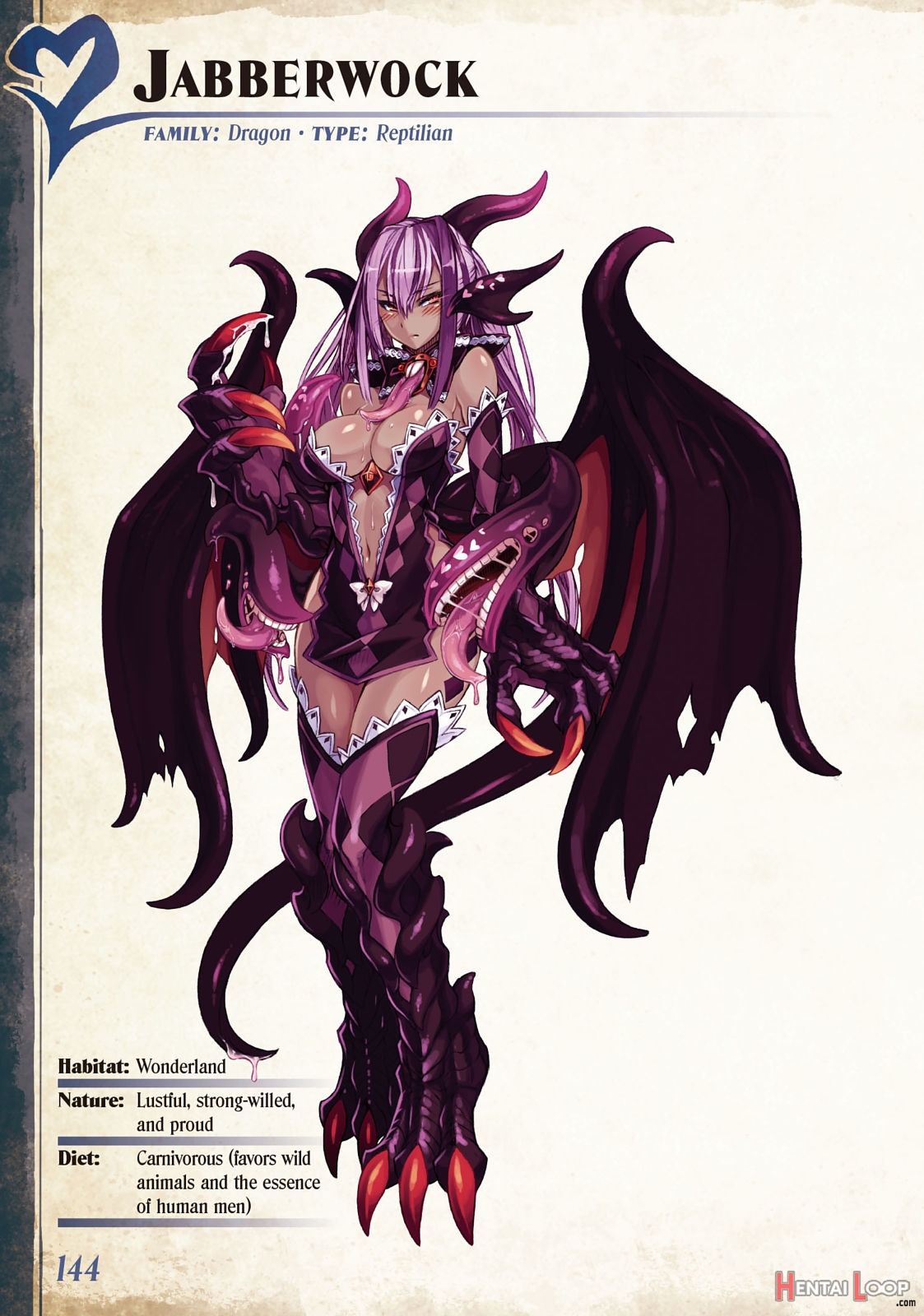 Monster Girl Encyclopedia Vol. 2 page 145