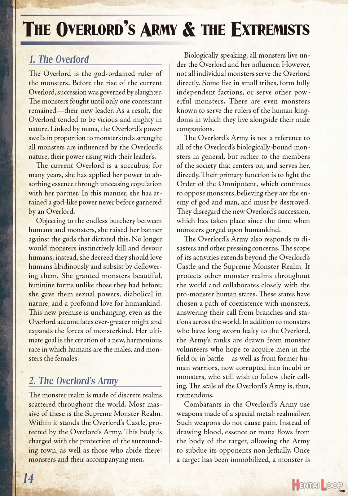 Monster Girl Encyclopedia Vol. 2 page 15