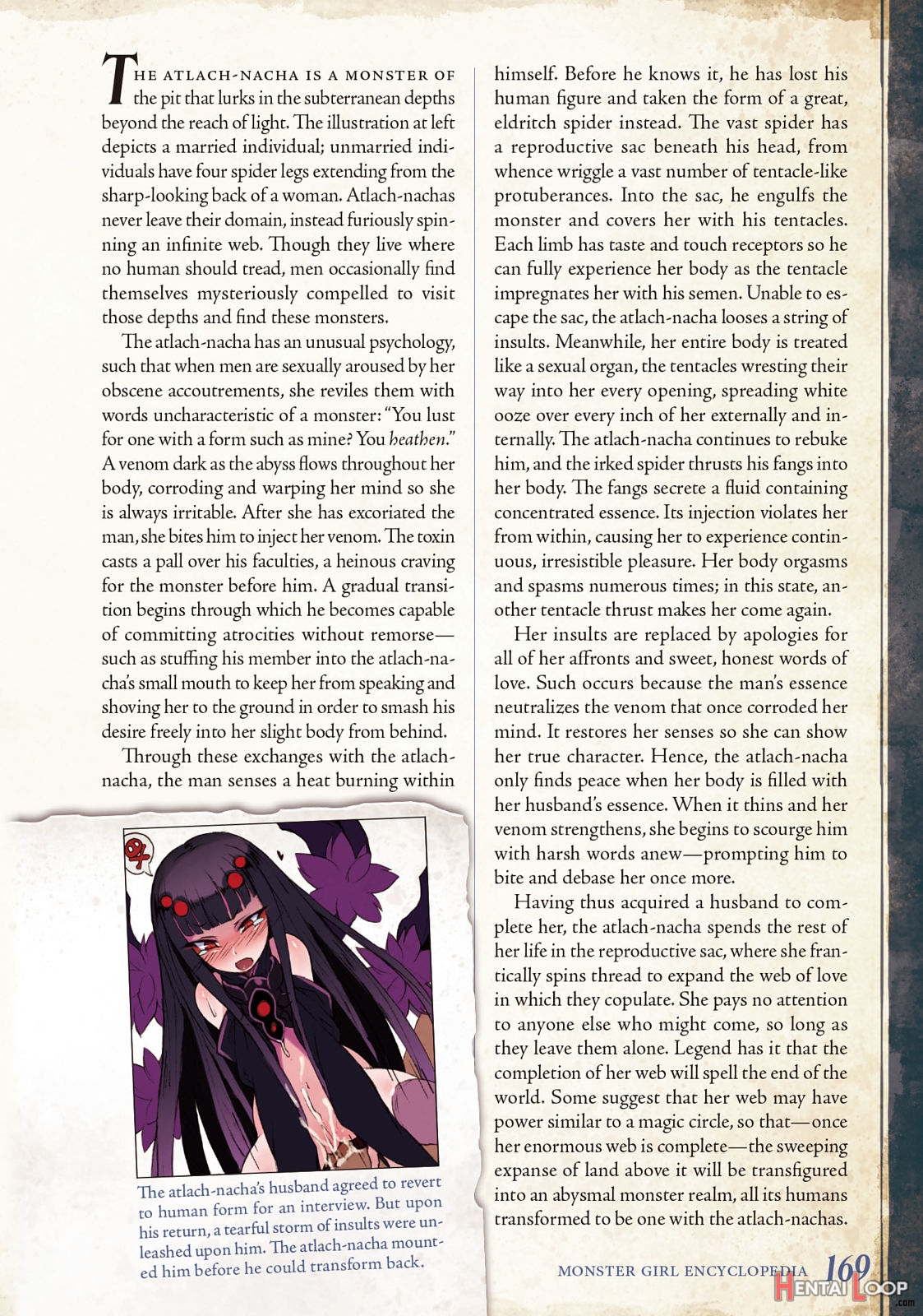 Monster Girl Encyclopedia Vol. 2 page 170