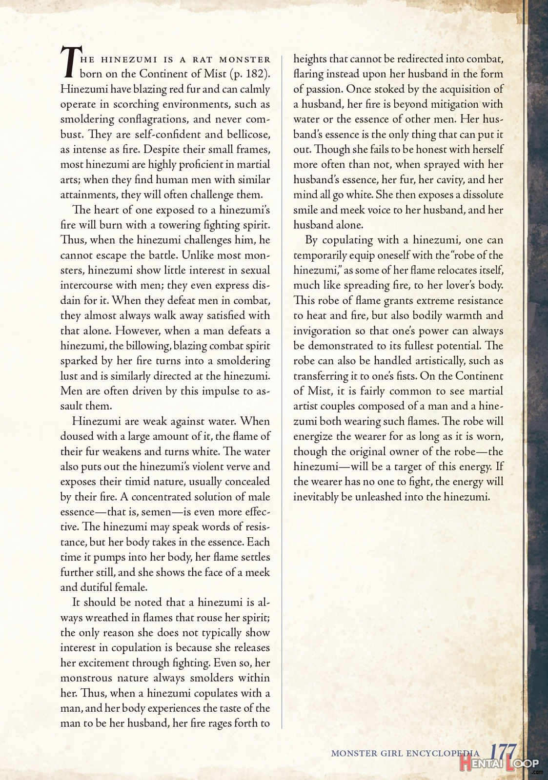 Monster Girl Encyclopedia Vol. 2 page 178