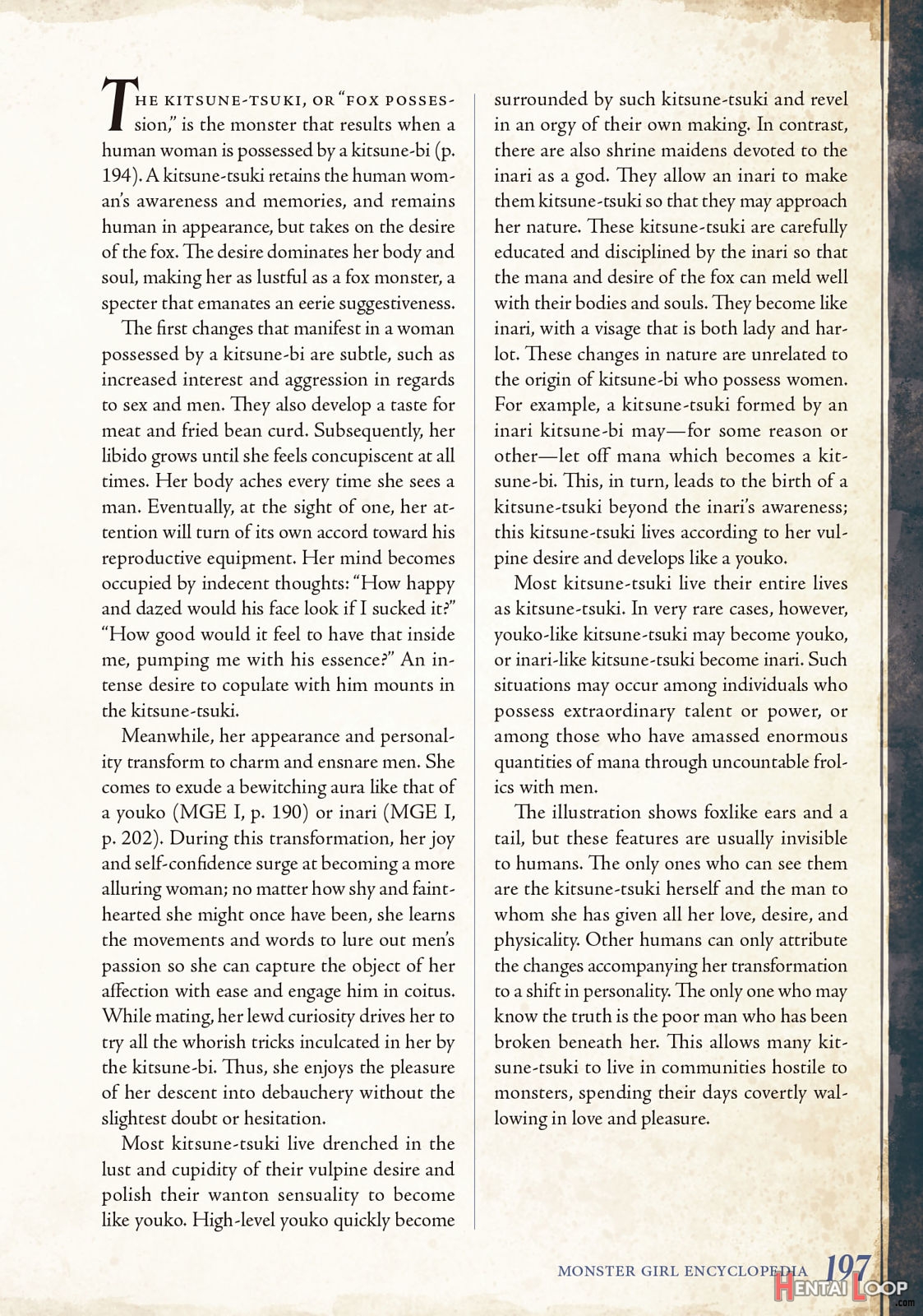 Monster Girl Encyclopedia Vol. 2 page 198