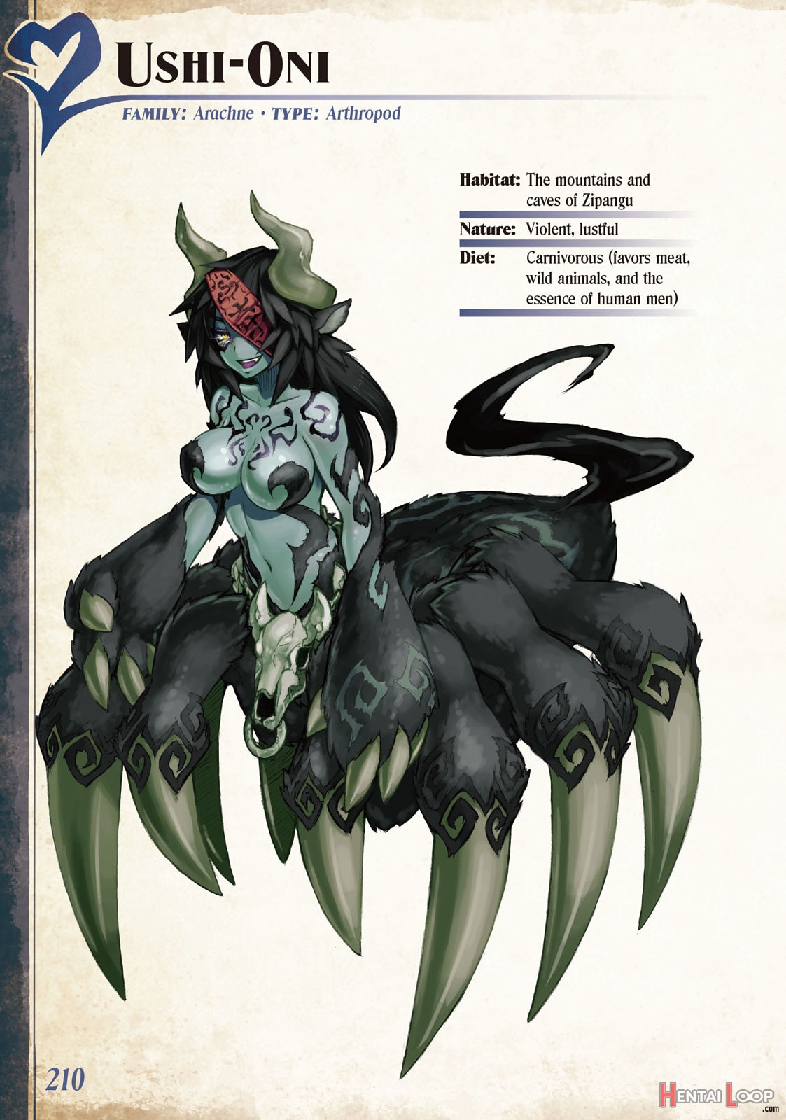 Monster Girl Encyclopedia Vol. 2 page 211