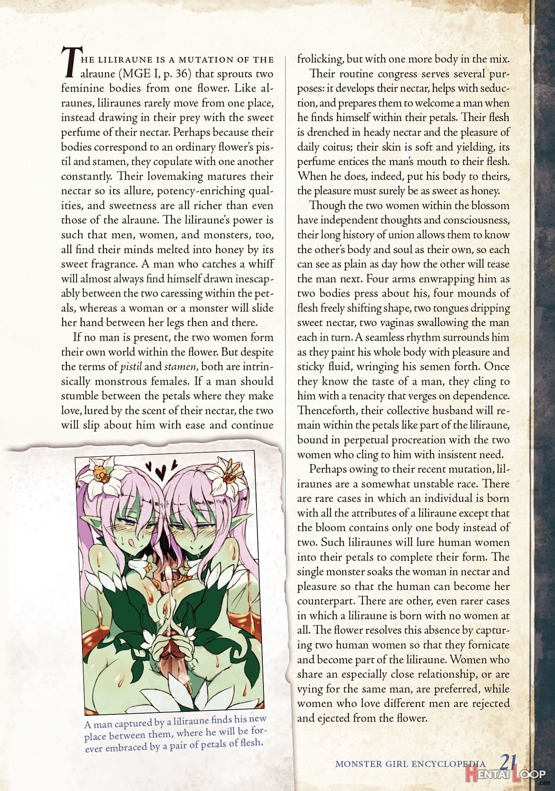 Monster Girl Encyclopedia Vol. 2 page 22