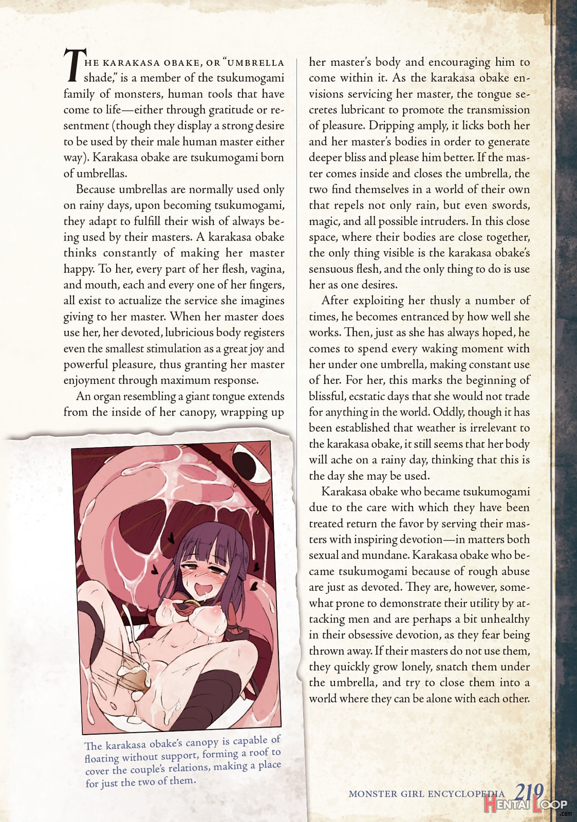 Monster Girl Encyclopedia Vol. 2 page 220