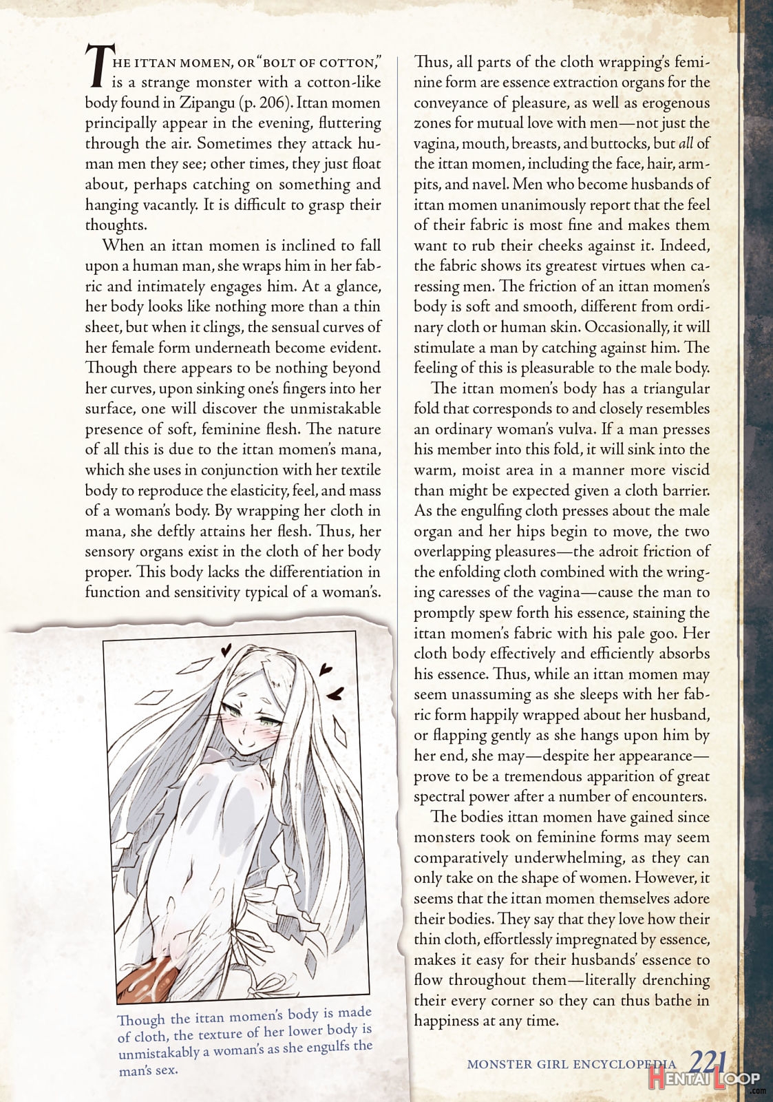 Monster Girl Encyclopedia Vol. 2 page 222