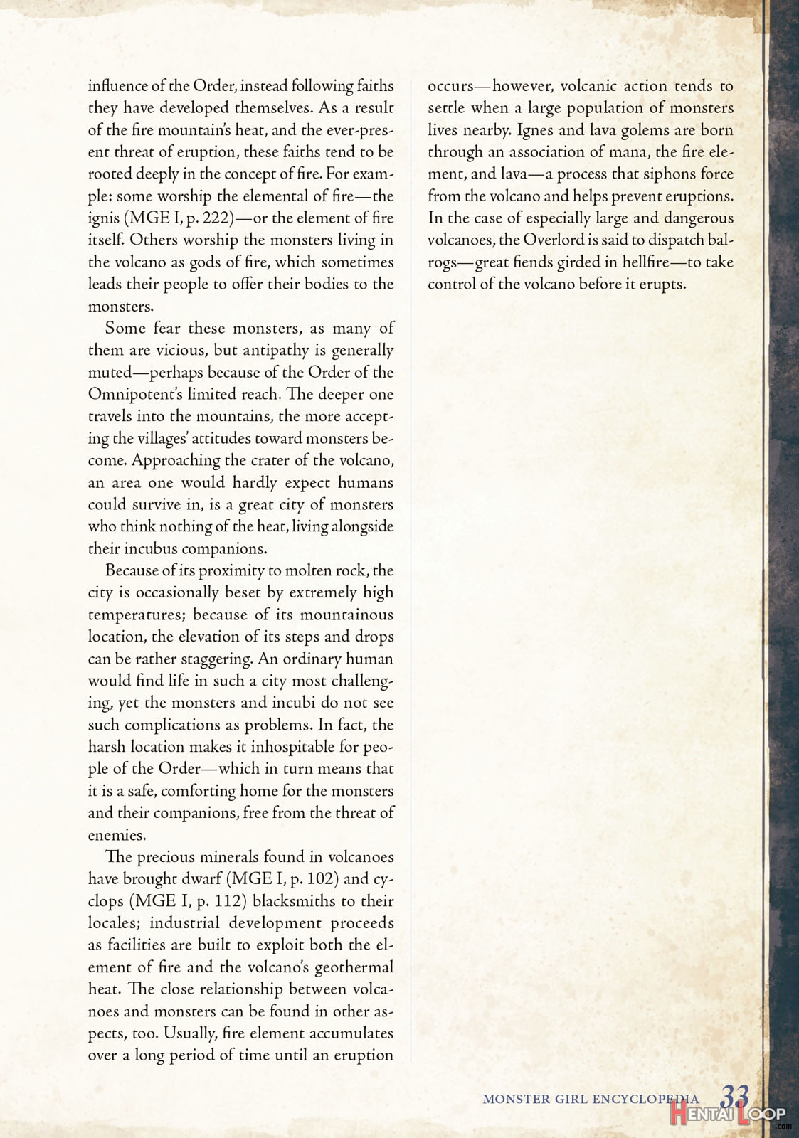 Monster Girl Encyclopedia Vol. 2 page 34