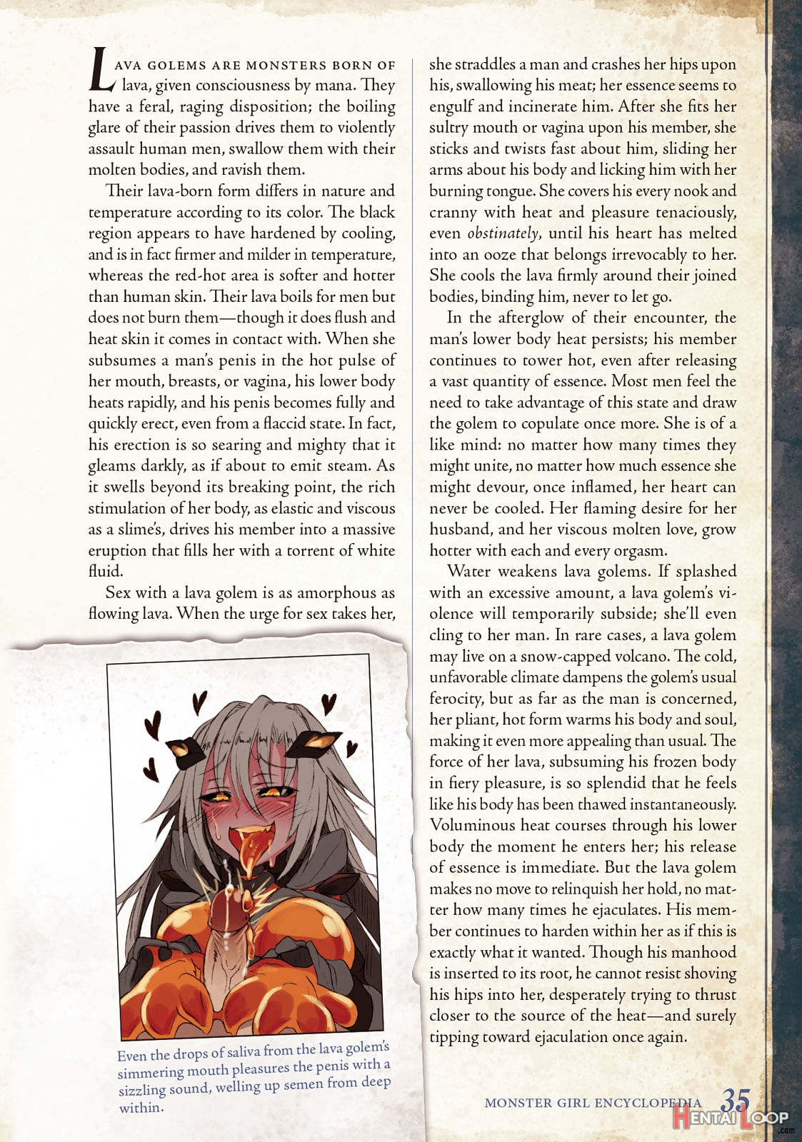 Monster Girl Encyclopedia Vol. 2 page 36
