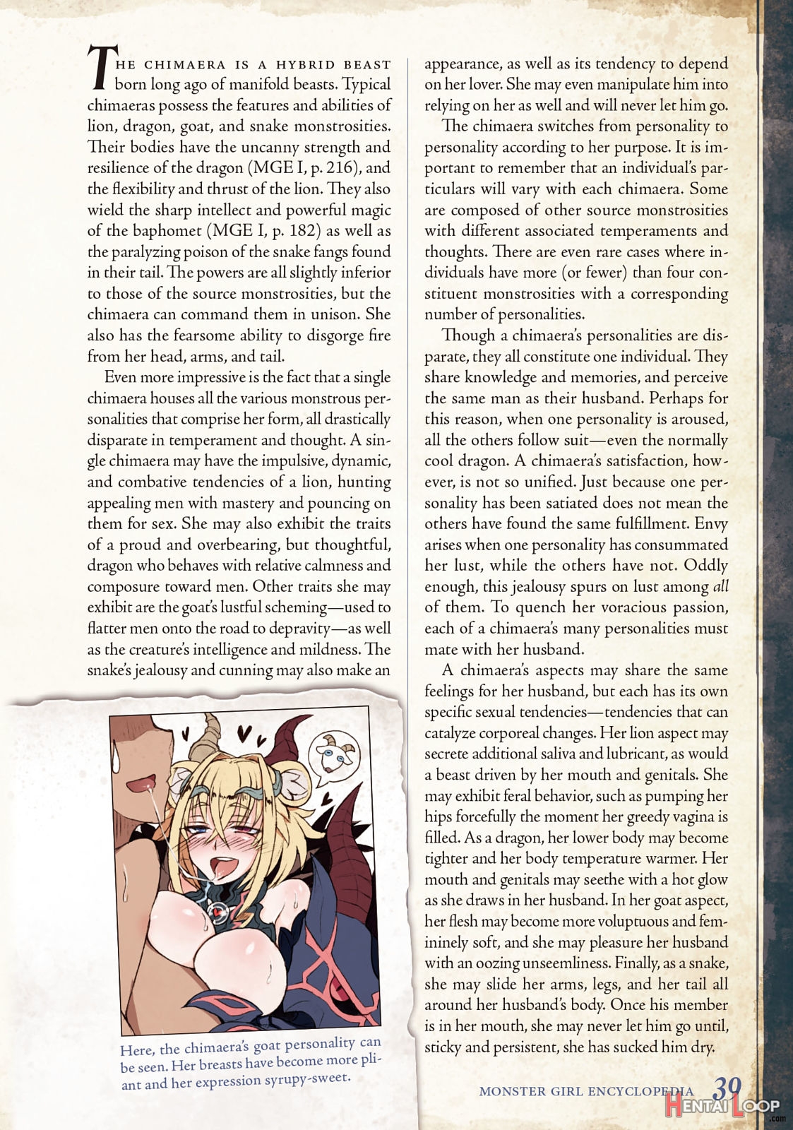 Monster Girl Encyclopedia Vol. 2 page 40