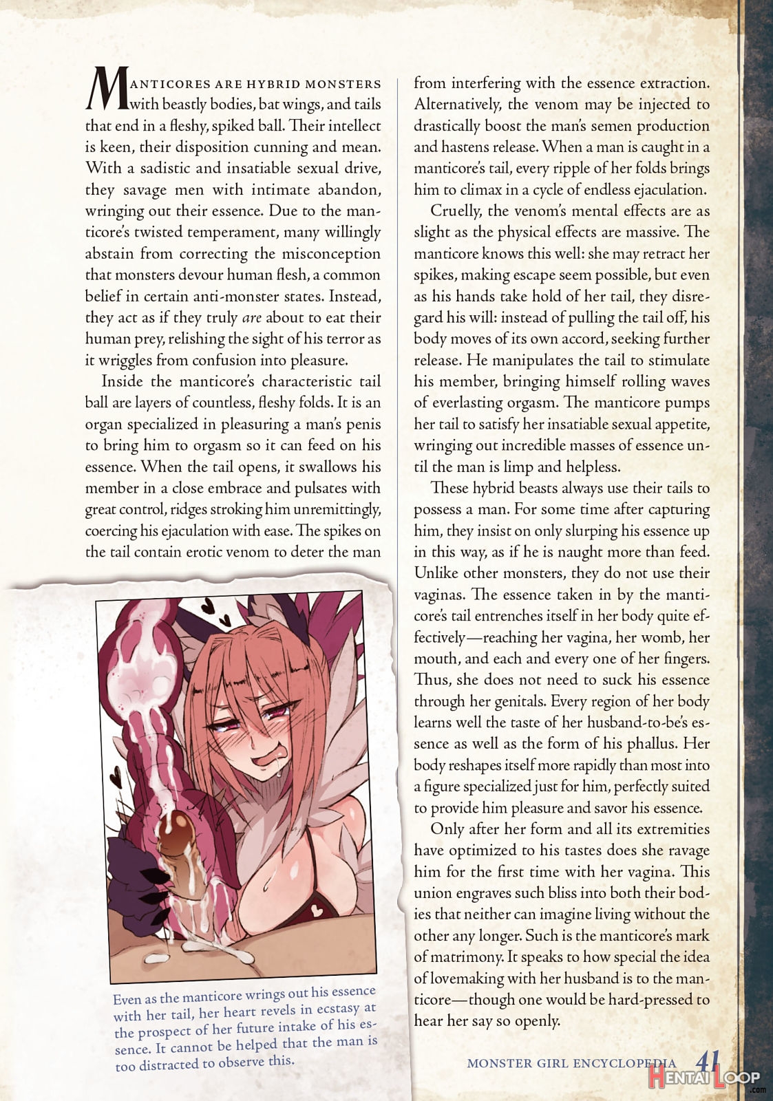 Monster Girl Encyclopedia Vol. 2 page 42
