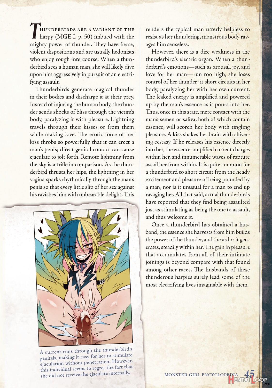 Monster Girl Encyclopedia Vol. 2 page 46