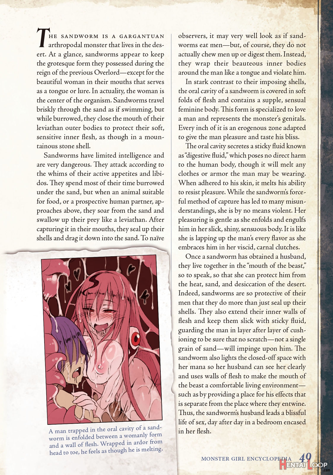 Monster Girl Encyclopedia Vol. 2 page 50