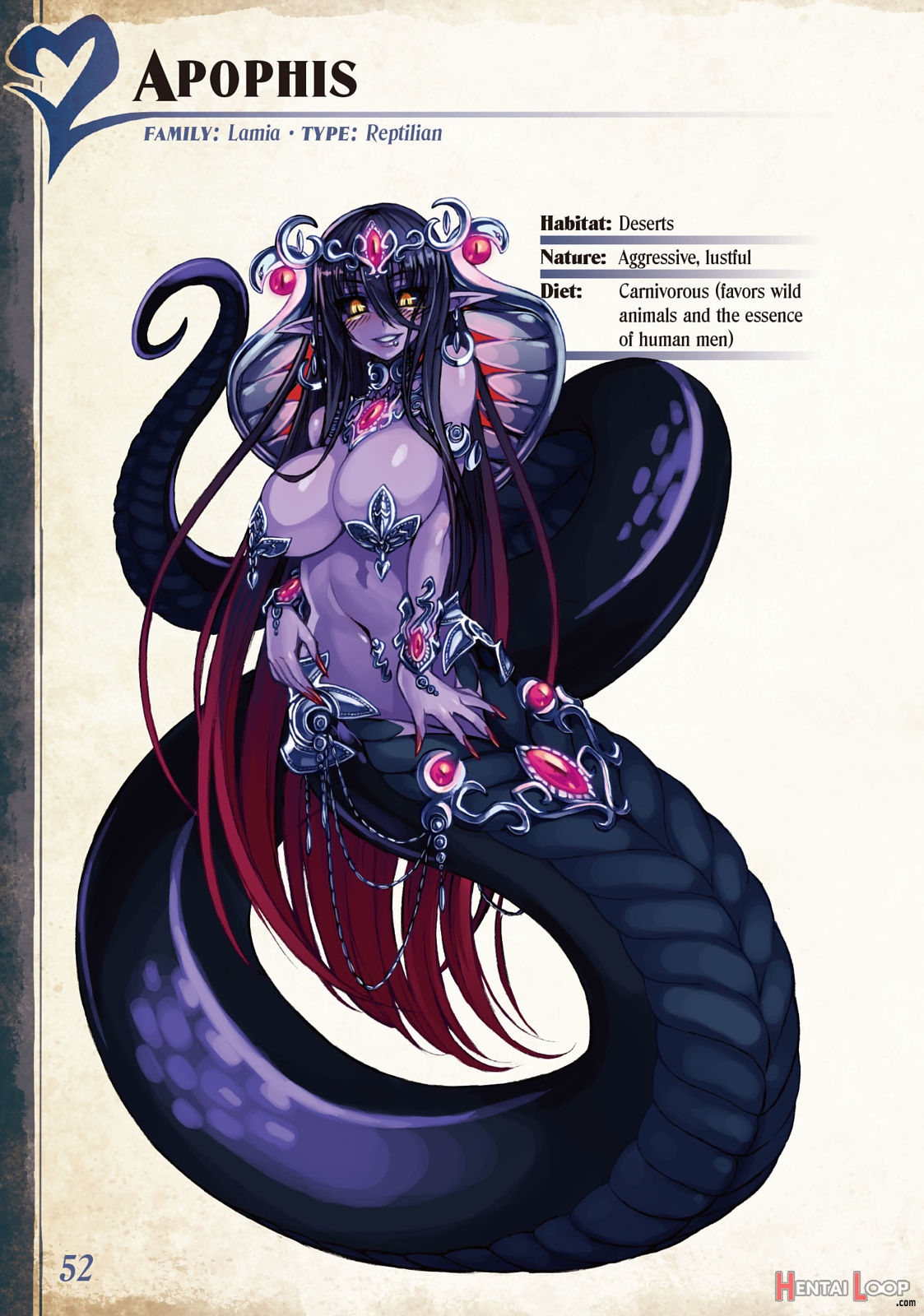 Monster Girl Encyclopedia Vol. 2 page 53