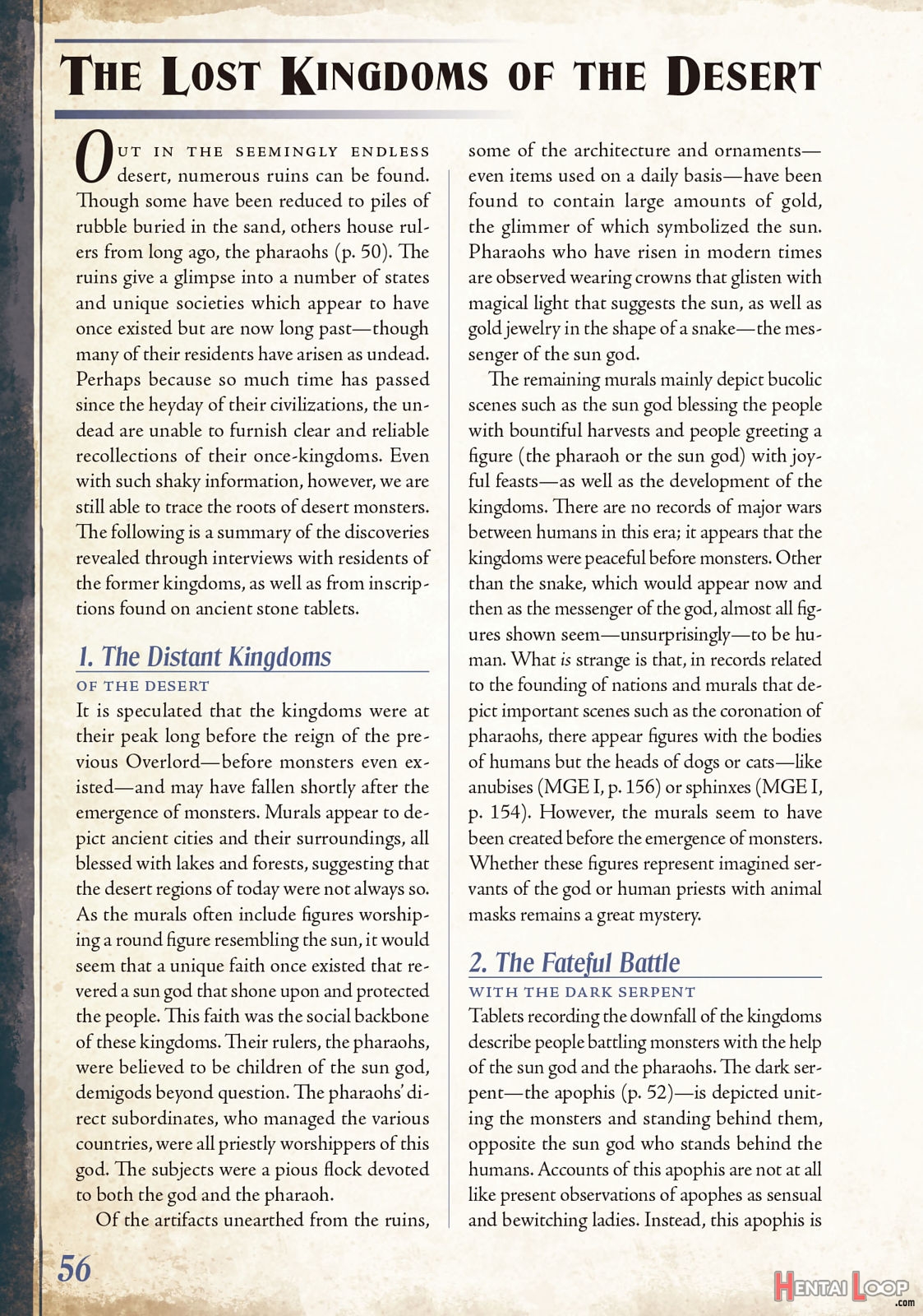Monster Girl Encyclopedia Vol. 2 page 57
