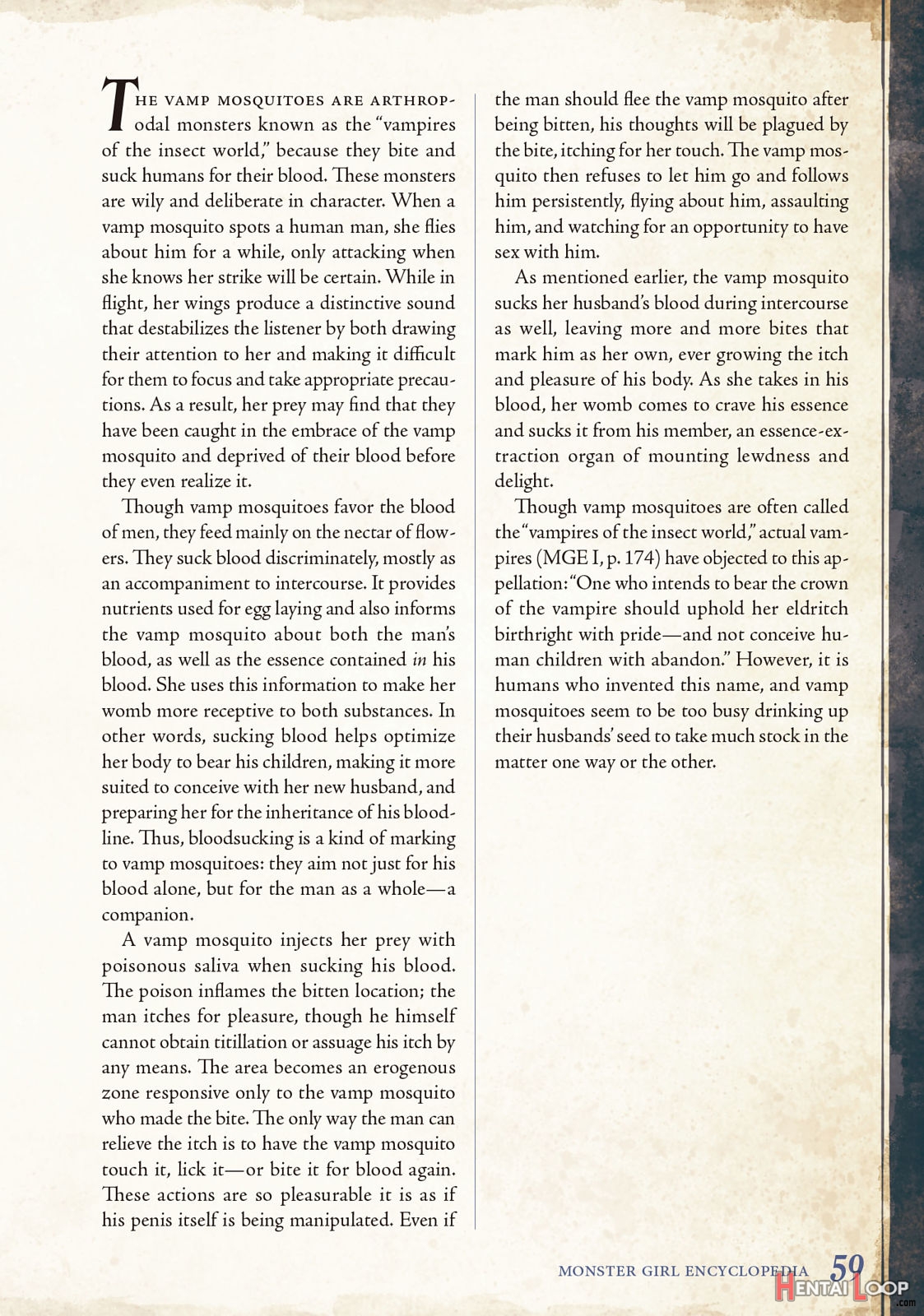 Monster Girl Encyclopedia Vol. 2 page 60