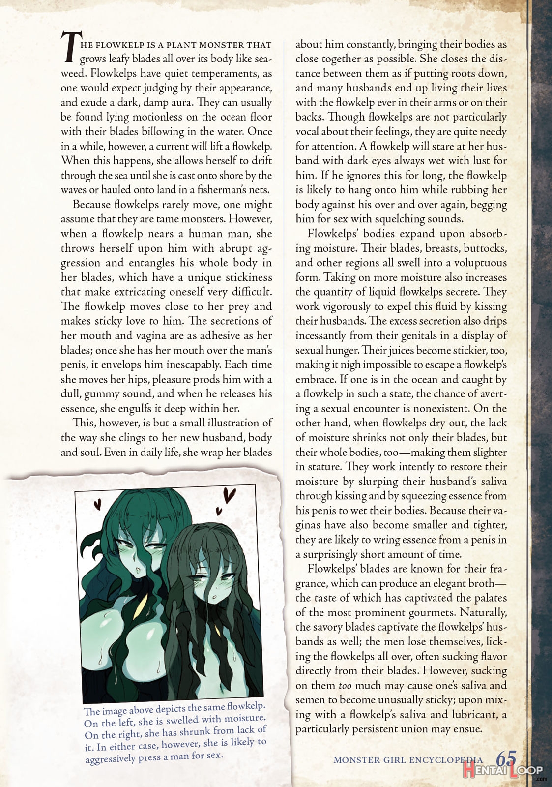 Monster Girl Encyclopedia Vol. 2 page 66