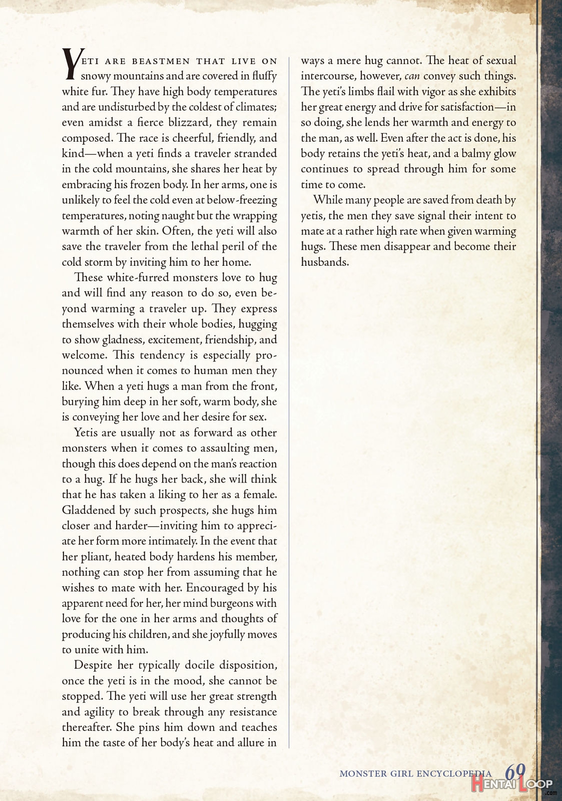 Monster Girl Encyclopedia Vol. 2 page 70