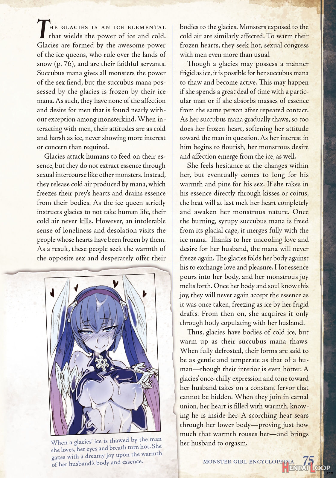 Monster Girl Encyclopedia Vol. 2 page 76