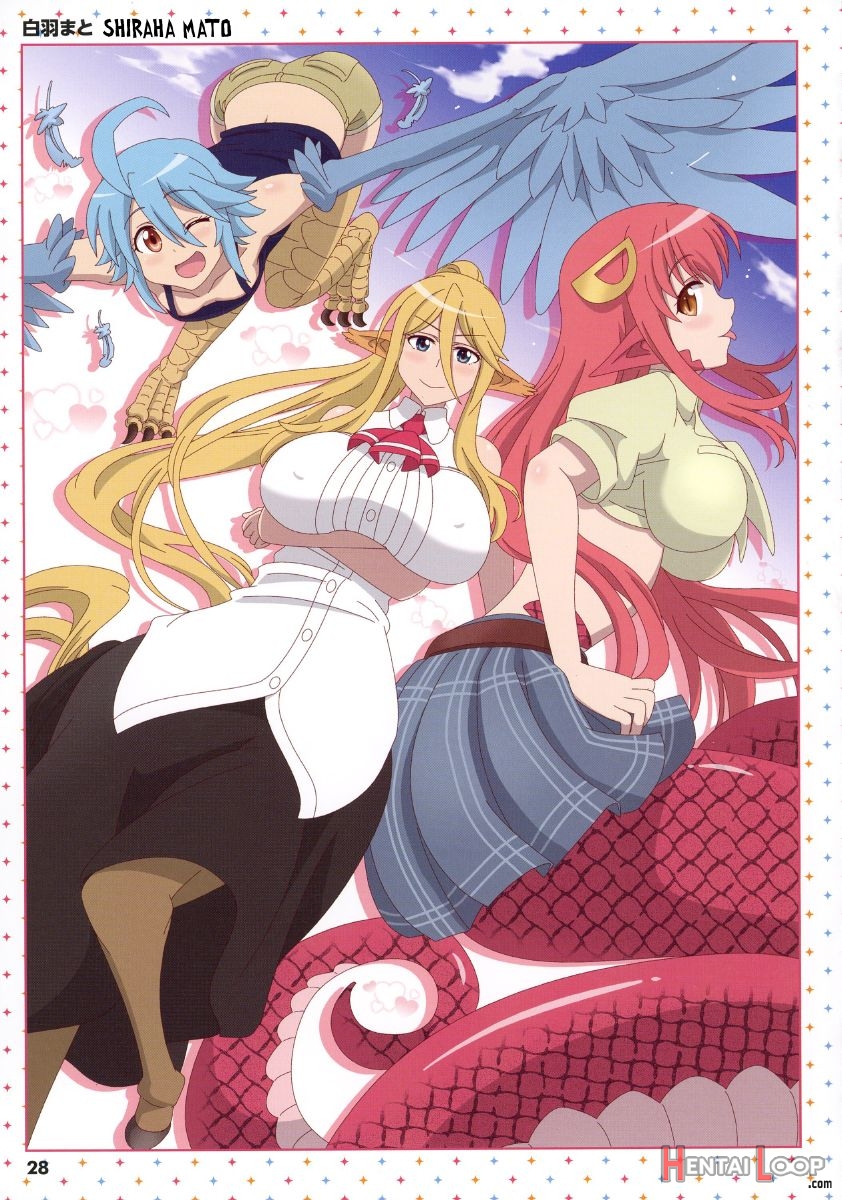 Monster Musume No Iru Nichijou -everyday Life With Monster Girls- Another Creator Visual Fan Book page 28