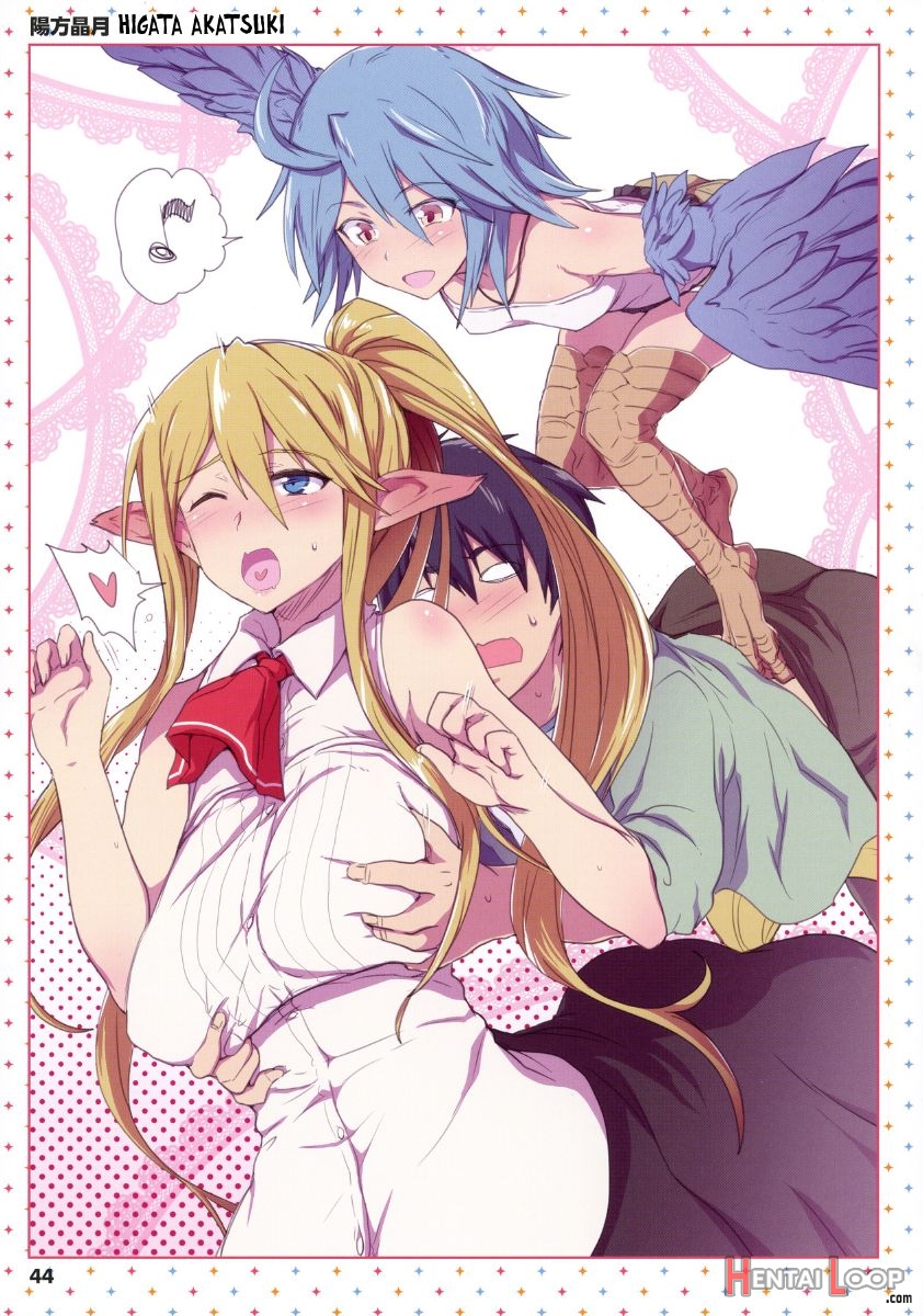 Monster Musume No Iru Nichijou -everyday Life With Monster Girls- Another Creator Visual Fan Book page 44