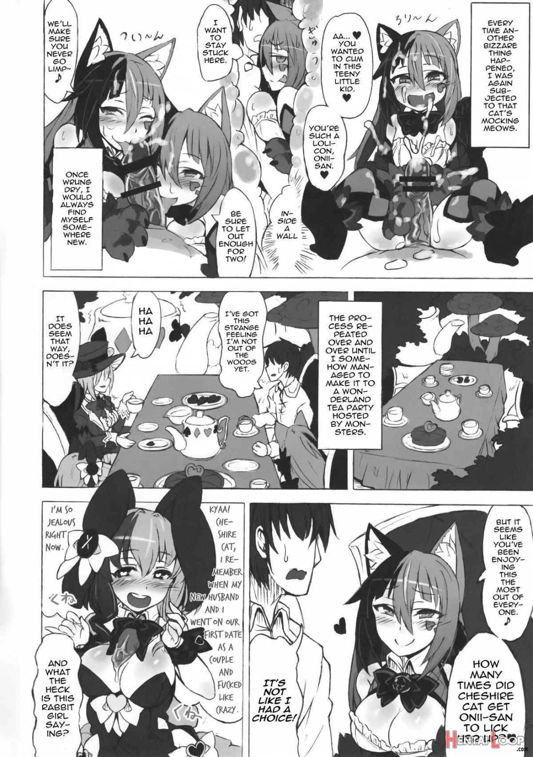 Monstergirl Encyclopedia Damage Report ~cheshire’s Welcome To Wonderland~ page 13