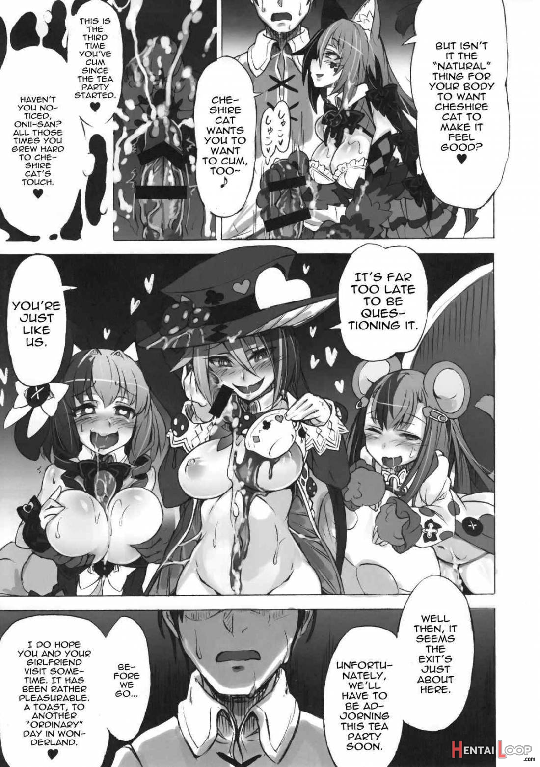 Monstergirl Encyclopedia Damage Report ~cheshire’s Welcome To Wonderland~ page 16