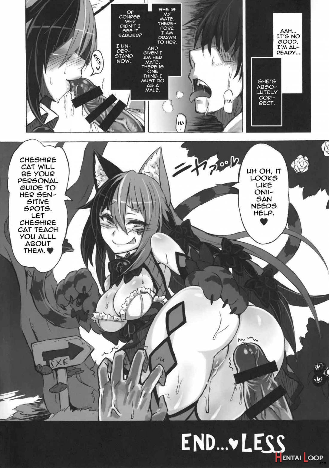 Monstergirl Encyclopedia Damage Report ~cheshire’s Welcome To Wonderland~ page 21