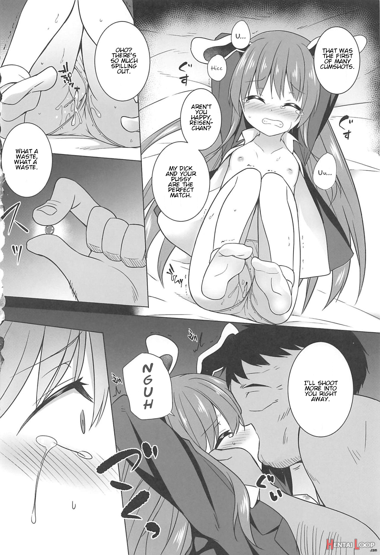 Moon Rabbit Pregnancy Records - Udonge's Conception In Captivity page 11