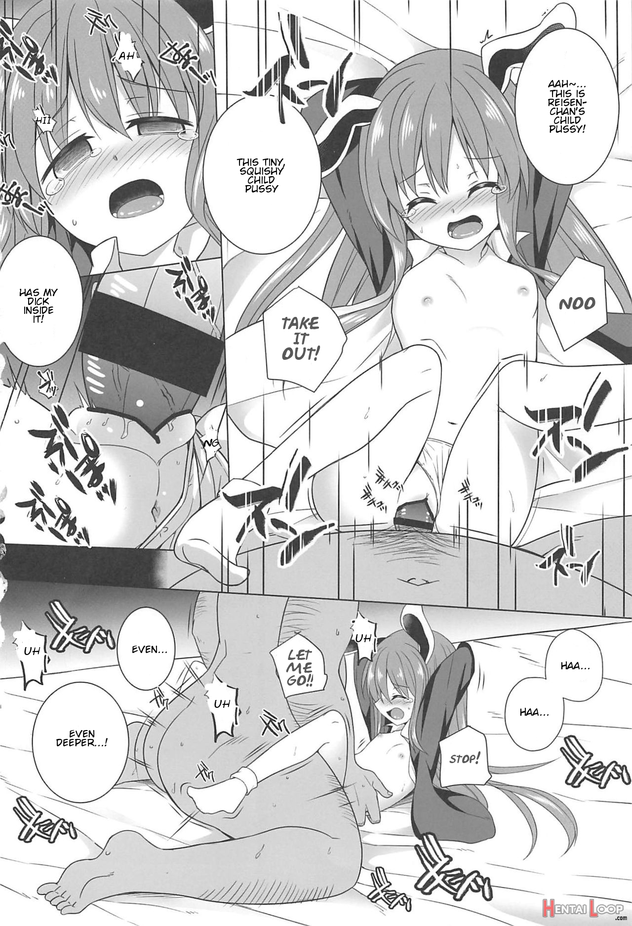 Moon Rabbit Pregnancy Records - Udonge's Conception In Captivity page 9