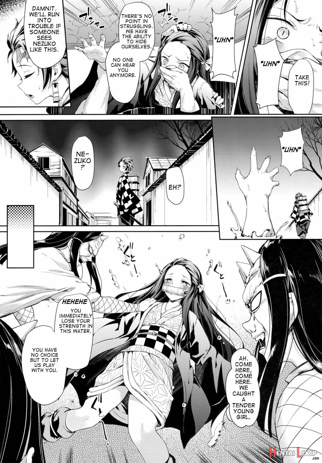 Moshi Nezuko Ga Warui Hito Ni Tsukamattara… page 3