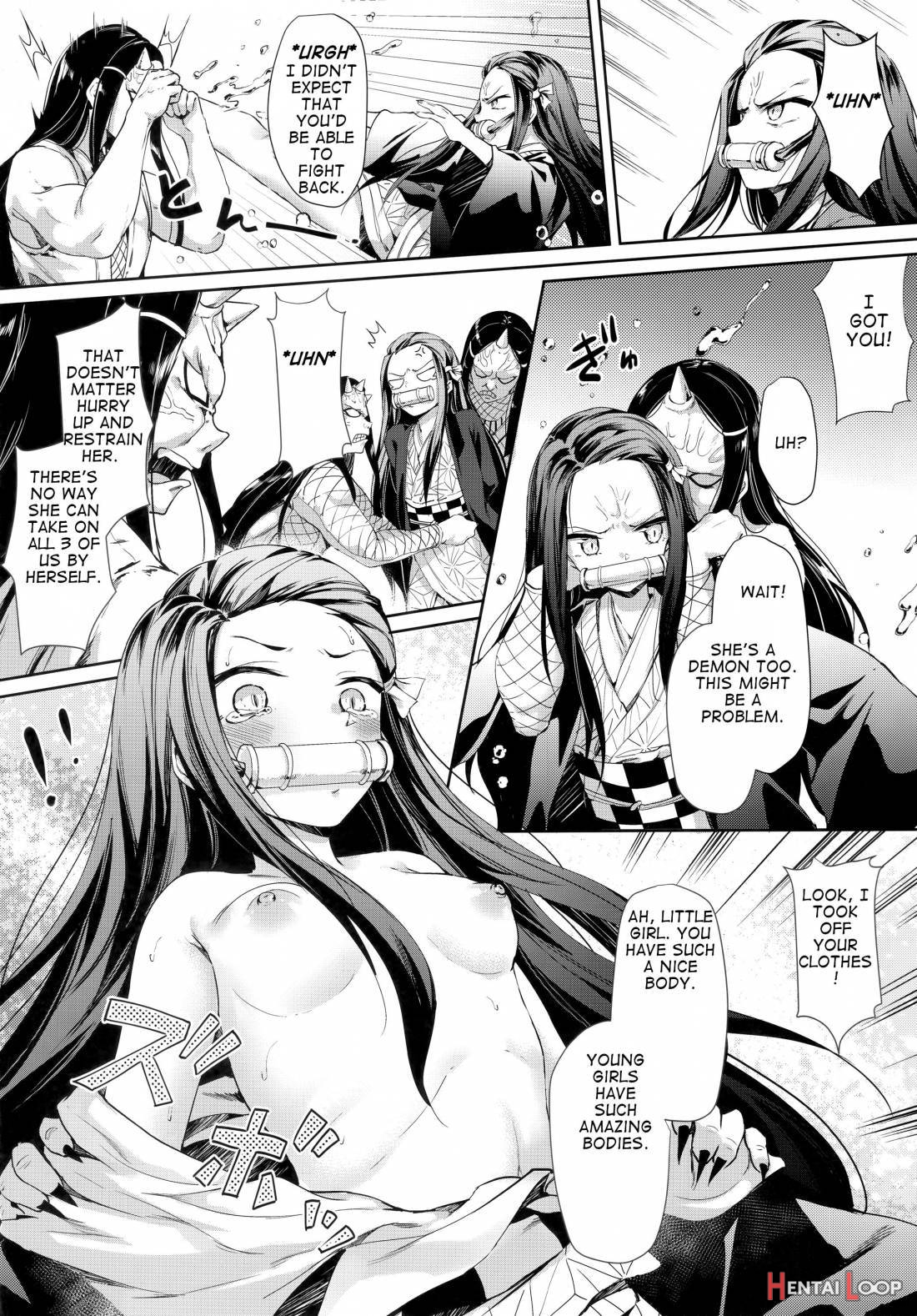 Moshi Nezuko Ga Warui Hito Ni Tsukamattara… page 4