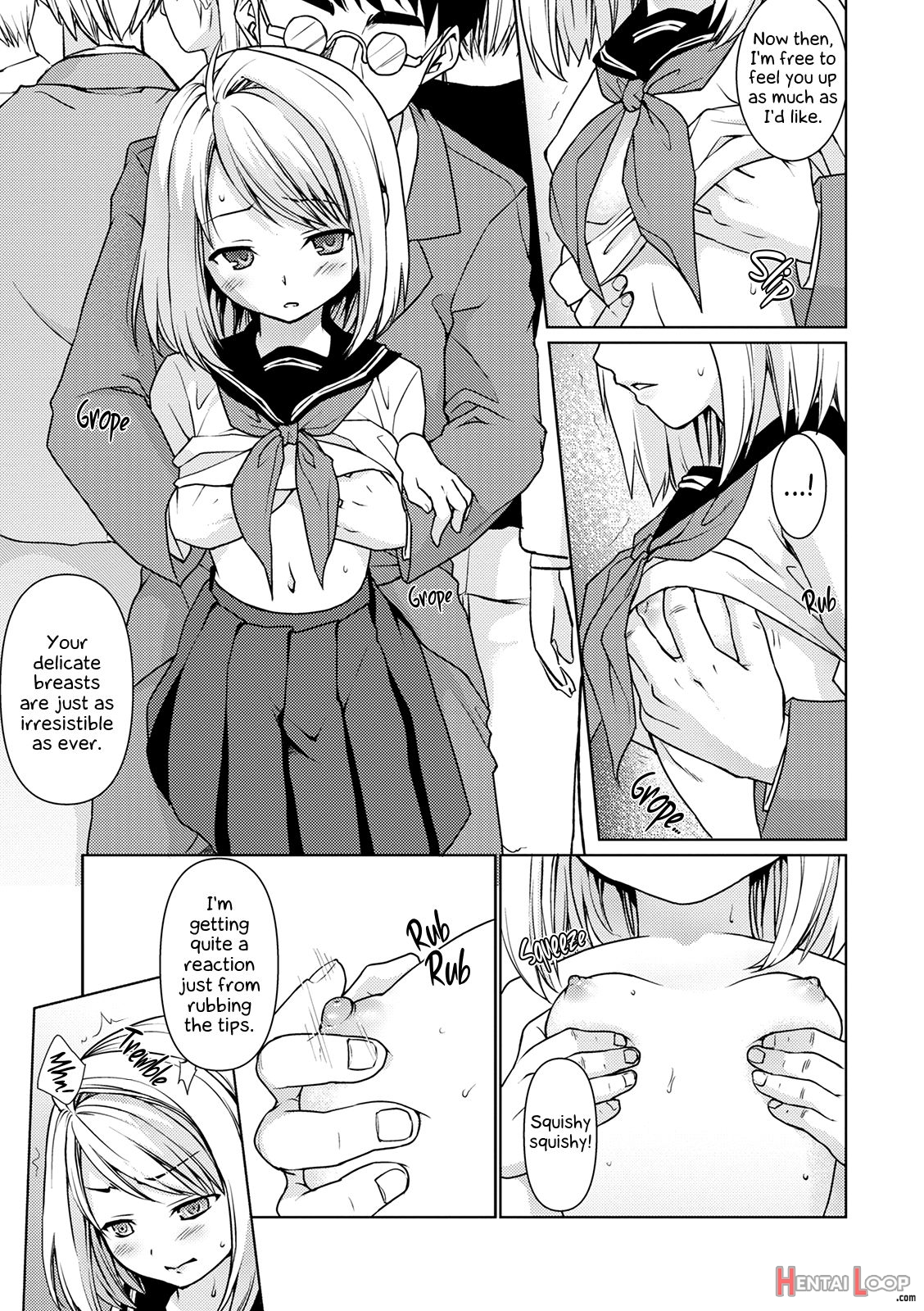 Mukuchi Shoujo No Chikan Higai 5 page 5