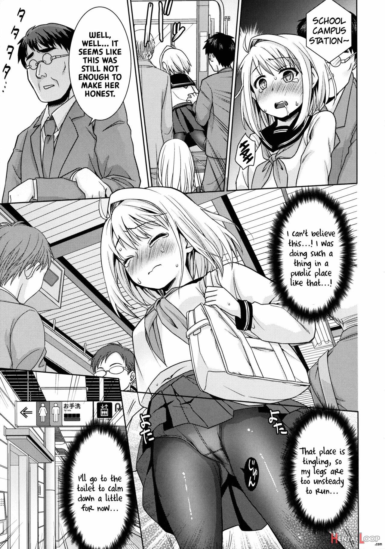 Mukuchi Shoujo No Chikan Higai 6 page 17