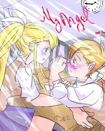 My Angelwinry Rockbell X Alphonse Elric By Noutty page 1