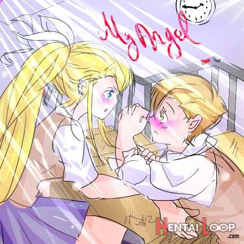 My Angelwinry Rockbell X Alphonse Elric By Noutty page 1