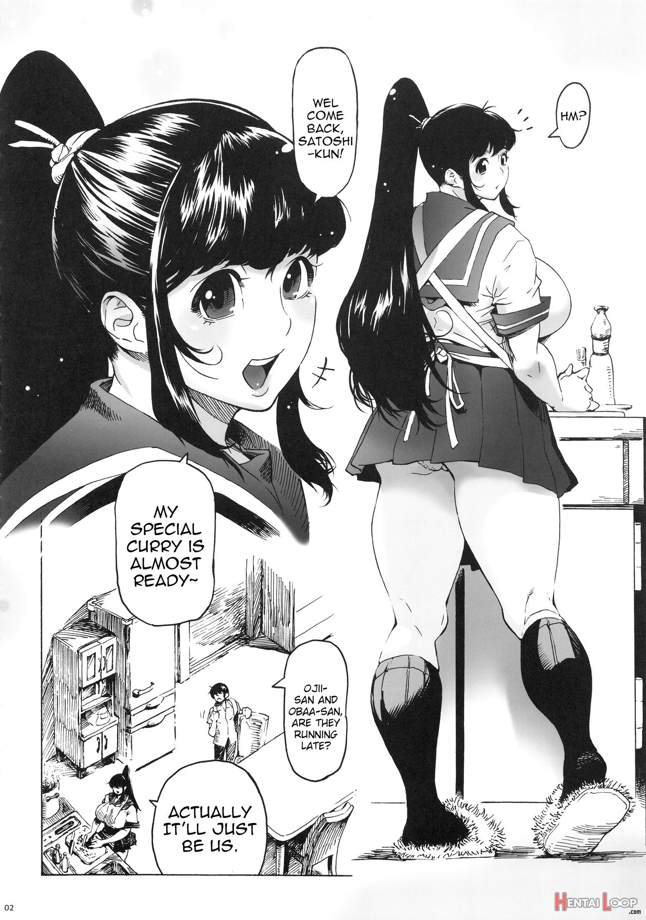 My Childhood Friend Is A Jk Ponytailed Girl | With Aki-nee 2 | Akiass 3 | Trilogy page 3